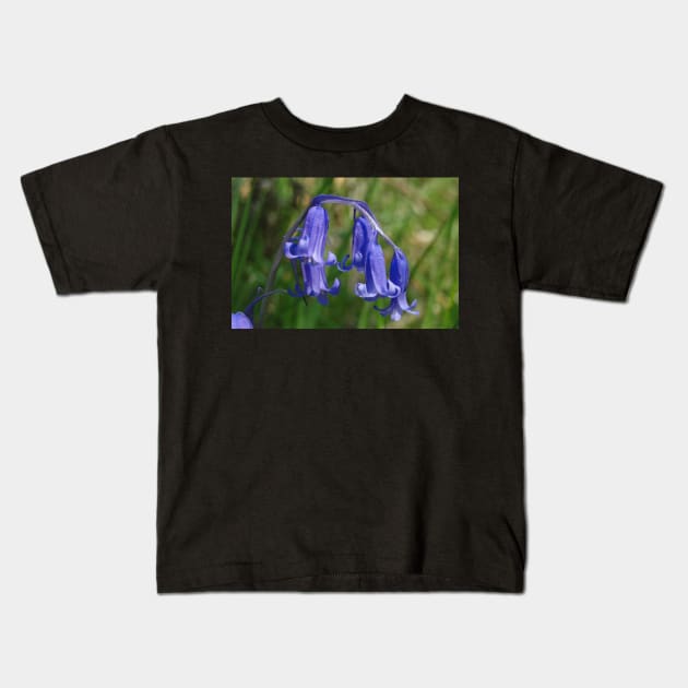 Bluebell in the shade Kids T-Shirt by AH64D